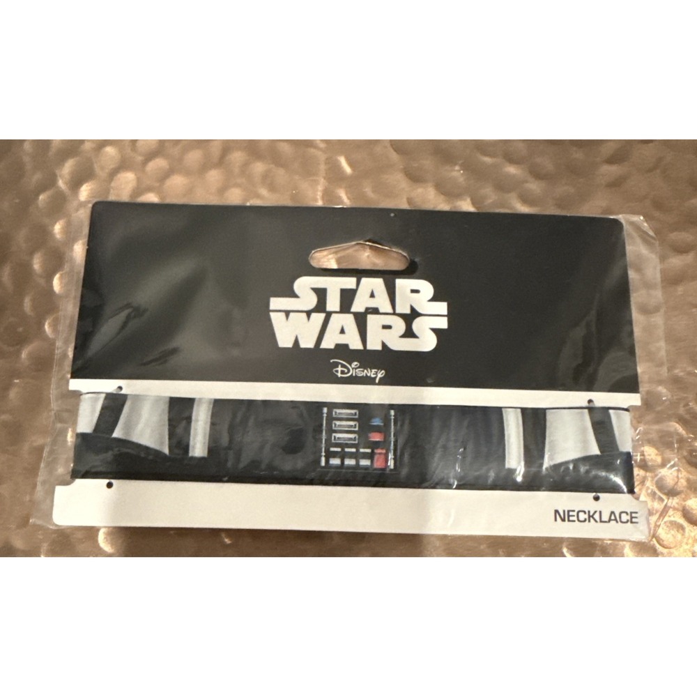 Disney Star Wars Darth Vader Choker Necklace Halloween Costume Accessory Black